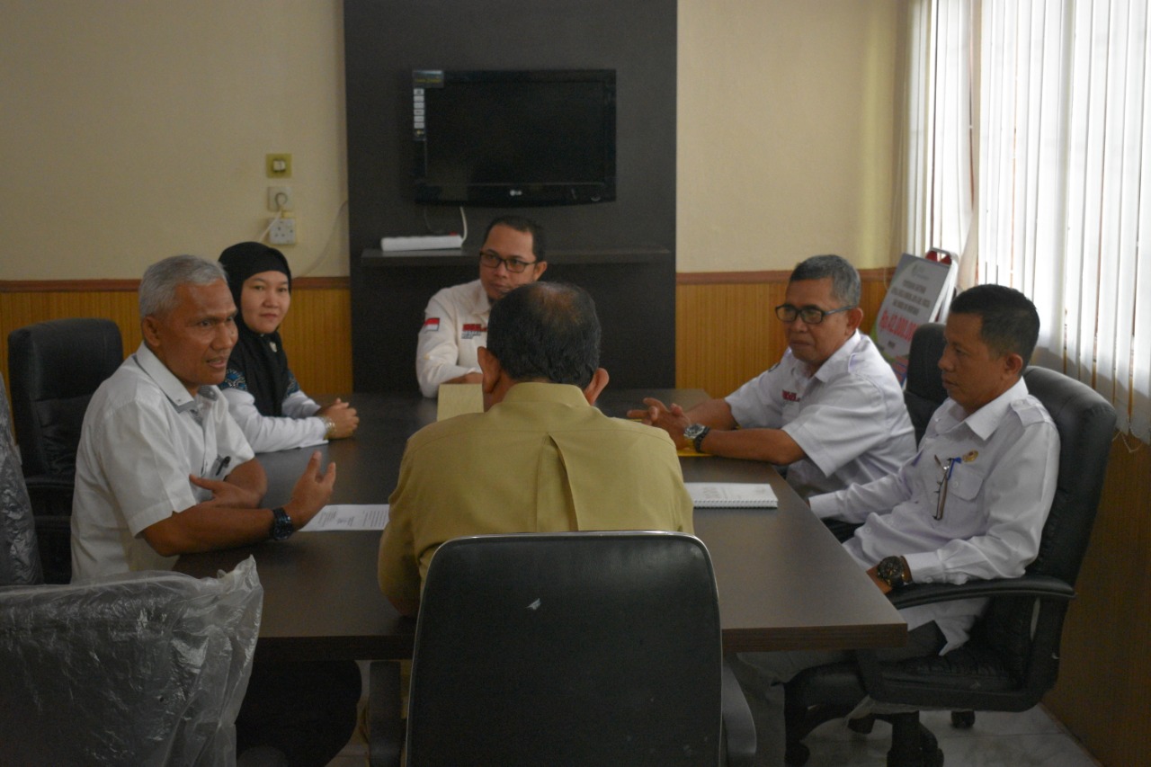 Silahturahmi KPU Kabupaten Indragiri Hilir ke Dinas Pemberdayaan Masayarakat dan Desa (24/02/2020)